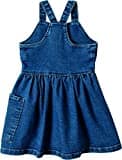 Vestido Godê jeans, Malwee Kids, Meninas, Azul Escuro, 12 (Entregue por Amazon)  – Black Friday 2018