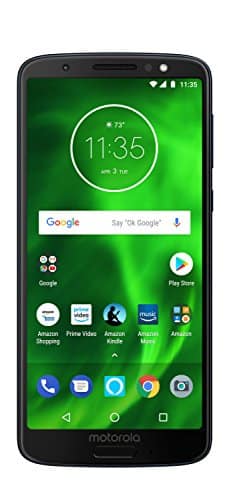 Moto G6 with Alexa Push-to-Talk – 64 GB – Unlocked (AT&T/Sprint/T-Mobile/Verizon) – Deep Indigo – Prime Exclusive Phone