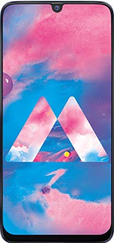 Samsung Galaxy M30 6.4\” 5000 mAh 64GB GSM Unlocked Smartphone – No CDMA – No Warranty (Gradation Black) (Blue)