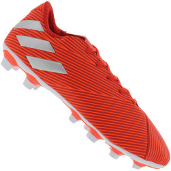 Chuteira de Campo adidas Nemeziz 19.4 FXG – Adulto – VERMELHO/CINZA CLA (Entregue por Centauro)  – Black Friday 2018