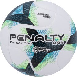 Bola de Futsal Penalty Matís 500 Termotec VIII – BRANCO/VERDE (Entregue por Centauro)  – Black Friday 2018