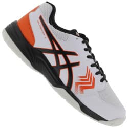 Tênis Asics Gel Dedicate 5 A – Masculino – BRANCO/PRETO (Entregue por Centauro)  – Black Friday 2018