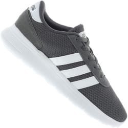 Tênis adidas Lite Racer – Masculino – CINZA/BRANCO (Entregue por Centauro)  – Black Friday 2018