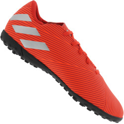 Chuteira Society adidas Nemeziz 19.4 TF – Adulto – VERMELHO/CINZA CLA (Entregue por Centauro)  – Black Friday 2018