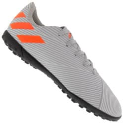 Chuteira Society adidas Nemeziz 19.4 TF – Infantil – CINZA/LARANJA (Entregue por Centauro)  – Black Friday 2018