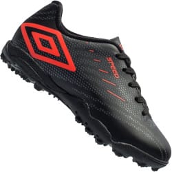 Chuteira Society Umbro Speed IV TF New – Infantil – Preto/Coral (Entregue por Centauro)  – Black Friday 2018