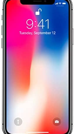 Apple iPhone X 64GB Unlocked GSM Phone – Space Gray (Renewed)