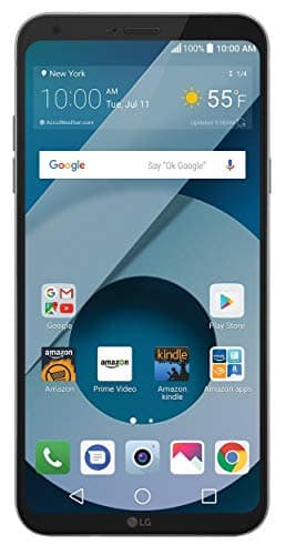 LG Q6 (US700) 32GB GSM Unlocked 4G LTE Android Smartphone w/ 13MP Camera and Face Recognition – Arctic Platinum