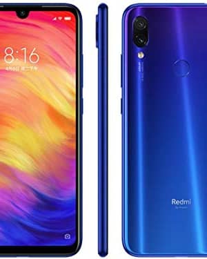 Xiaomi Redmi Note 7, 64GB/4GB RAM, 6.30\\ FHD+, Snapdragon 660, Blue – Unlocked Global Version, No Warranty