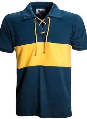 Camisa Liga Retrô Boca juniors 1935 (Entregue por Netshoes)  – Black Friday 2018