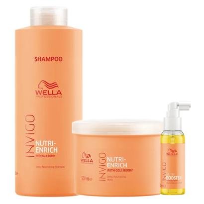 Kit Shampoo + Máscara + Sérum Wella Professionals Invigo Nutri-Enrich – Unissex-Incolor (Entregue por Zattini)  – Black Friday 2018