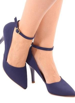 Scarpin Zhaceci Onda Salto Alto Feminino – Feminino-Azul (Entregue por Zattini)  – Black Friday 2018