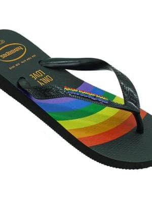 Chinelo Havaianas Top Pride – Unissex-Preto (Entregue por Zattini)  – Black Friday 2018