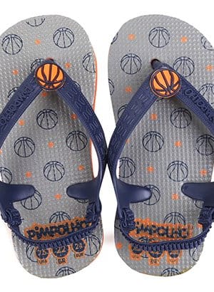 Chinelo Infantil Pimpolho Basquete Masculino – Masculino-Cinza (Entregue por Zattini)  – Black Friday 2018