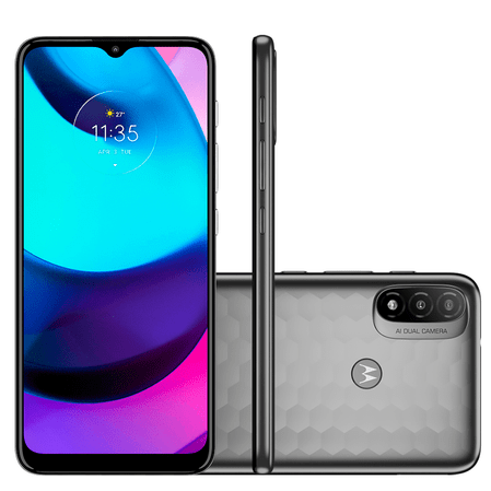 Smartphone Motorola Moto E20 XT2155-1 Tela 6.5 Polegadas 32GB Cinza (Entregue por Eletrum)  – Black Friday 2018