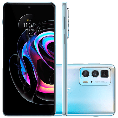 Smartphone Motorola Edge 20 PRO XT2153-1 Tela 6.7 256GB 12GB RAM Branco (Entregue por Eletrum)  – Black Friday 2018