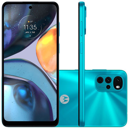 Smartphone Motorola Moto G22 XT2231-1 128GB Tela 6.5″ Azul (Entregue por Eletrum)  – Black Friday 2018