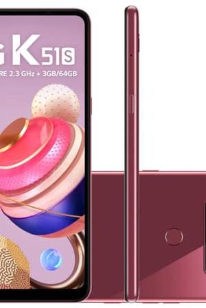 Smartphone LG K51s LM-K510BMW 64GB Android 9.0 Pie Vermelho (Entregue por Eletrum)  – Black Friday 2018