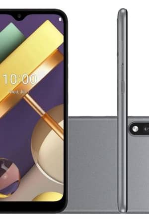 Smartphone LG K22 LMK200BMW 2GB 32GB Câmera Dupla 13Mp+2Mp Titan (Entregue por Eletrum)  – Black Friday 2018