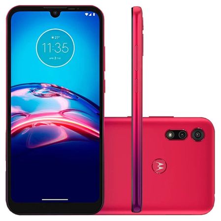 Smartphone Motorola Moto E6S XT2053-5 64GB Vermelho Magenta (Entregue por Eletrum)  – Black Friday 2018