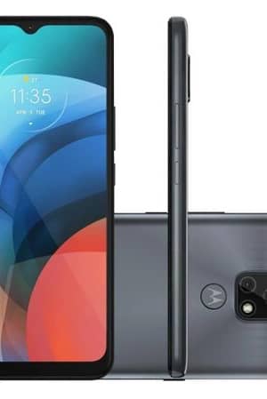 Smartphone Motorola E7 XT2095-1 6.5 polegadas 64GB Android 10 Cinza Metalico (Entregue por Eletrum)  – Black Friday 2018