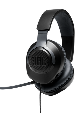 Fone de Ouvido Headset Gamer JBL Quantum 100 Over-ear Com Fio Microfone Flip-up Preto (Entregue por Eletrum)  – Black Friday 2018