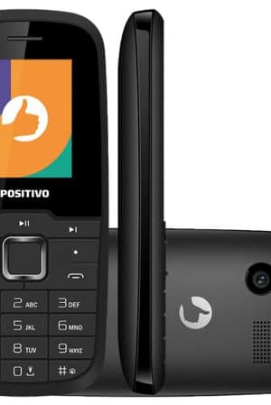 Celular Positivo Feature Phone P26 Dual SIM Preto (Entregue por Eletrum)  – Black Friday 2018