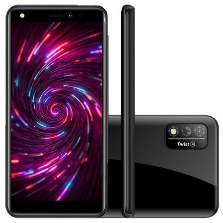 Smartphone Positivo Twist 4 S514 1GB RAM 5,5″ Black Piano (Entregue por Eletrum)  – Black Friday 2018