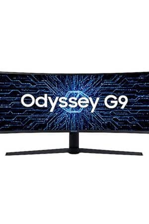 Monitor Gamer Samsung Odyssey 49’’ Curvo série G9 Freesync Branco/Preto Bivolt (Entregue por Eletrum)  – Black Friday 2018