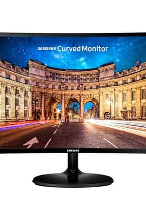 Monitor Curvo Full Hd Samsung Led 24 Polegadas C24F390 Preto (Entregue por Eletrum)  – Black Friday 2018