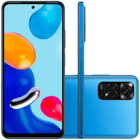 Smartphone Xiaomi Redmi Note11 CX332 Tela 6.43″ 4GB 128GB Azul (Entregue por Eletrum)  – Black Friday 2018