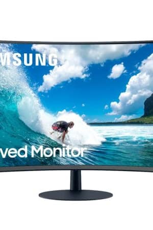Monitor Curvo Samsung 32 FHD speaker embutido HDMI Display Port VGA 75hz Freesync CT550 Preto Bivolt (Entregue por Eletrum)  – Black Friday 2018