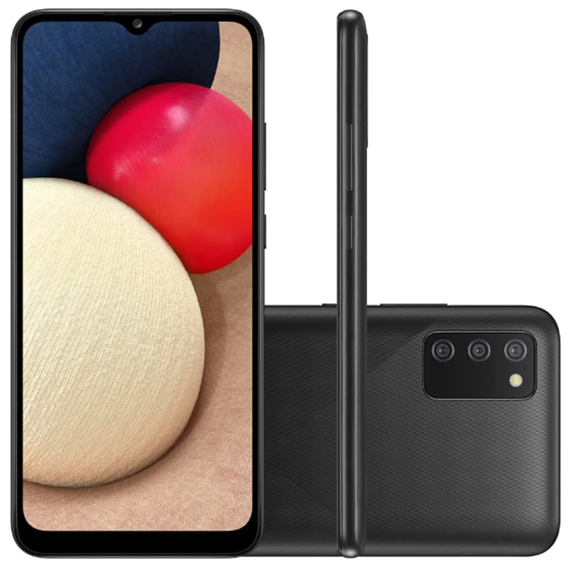 Smartphone Samsung Galaxy A02s Câmera Tripla De Tela Infinita De 6.5″ (Entregue por Girafa)  – Black Friday 2018