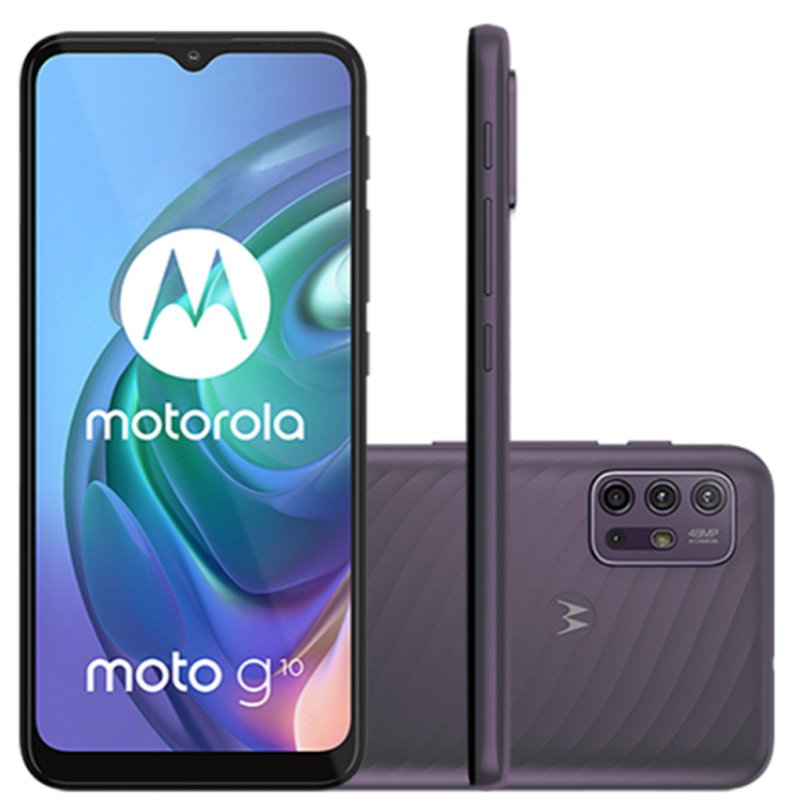 Smartphone Motorola Moto G10 64 Gb Tela 6,5″ Câmera 48 Mp Cinza Auror (Entregue por Girafa)  – Black Friday 2018