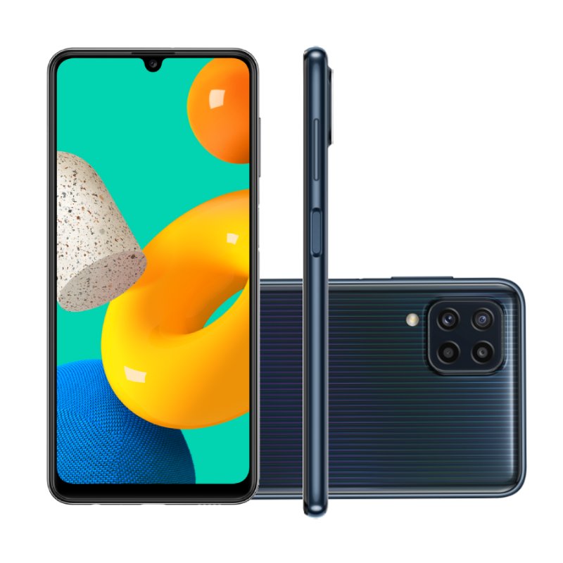 Smartphone Samsung Galaxy M32 128 Gb Preto 6.4″ 4g (Entregue por Girafa)  – Black Friday 2018