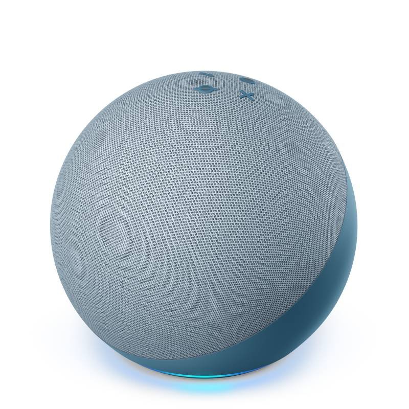 Echo Amazon Smart Speaker Alexa 4ª Geração Com Som Premium Hub Em Português Azul (Entregue por Girafa)  – Black Friday 2018