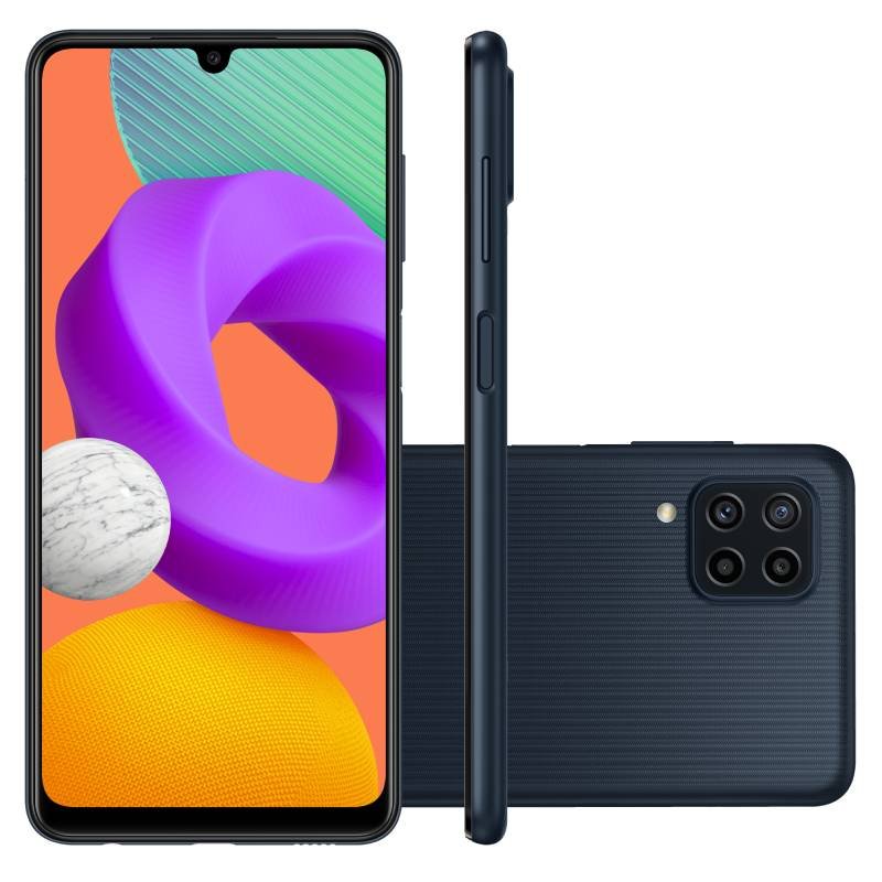 Smartphone Samsung Galaxy M22 128 Gb Preto 6.4″ 4g (Entregue por Girafa)  – Black Friday 2018