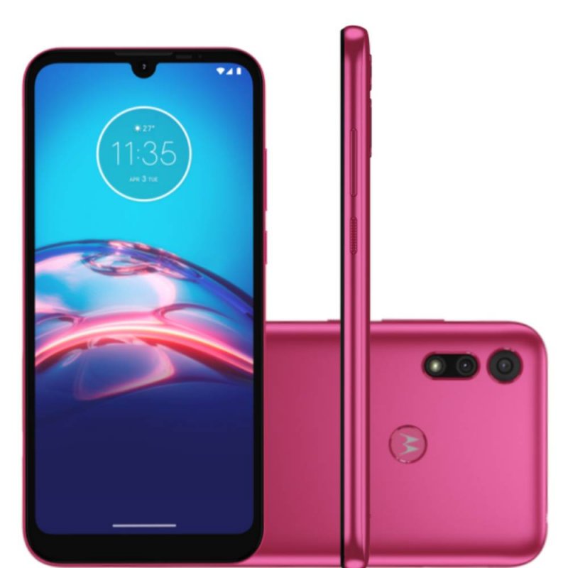Smartphone Motorola Moto E6s Pink 32 Gb 6.1″ 2 Gb Ram Câm. Dupla 13 M (Entregue por Girafa)  – Black Friday 2018