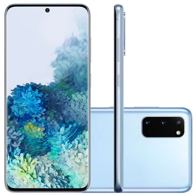 Smartphone Samsung Galaxy S20 128 Gb Cloud Blue 6.2″ 4g (Entregue por Girafa)  – Black Friday 2018