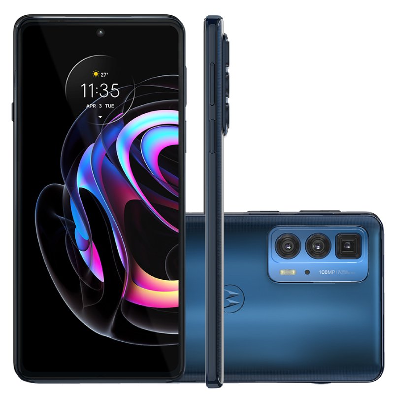 Smartphone Motorola Edge 20 Pro 256 Gb Azul 6.7″ 5g (Entregue por Girafa)  – Black Friday 2018