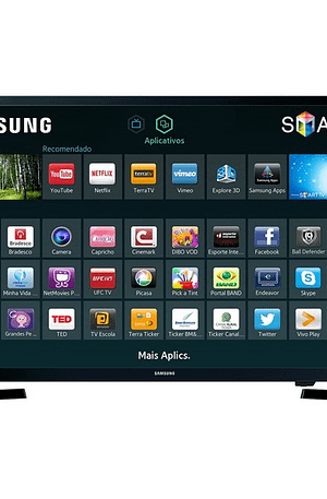 Smart TV LED 32" Samsung 32J4300 HD com Conversor Digital 2 HDMI 1 USB Wi-Fi 120Hz (Entregue por Americanas)  – Black Friday 2018