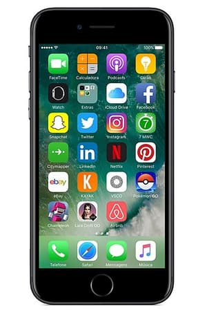 iPhone 7 Plus 32GB Preto Matte Tela Retina HD 5,5" 3D Touch Câmera Dupla de 12MP – Apple (Entregue por Shoptime)  – Black Friday 2018