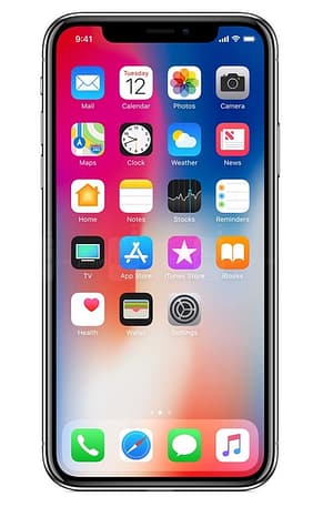Smartphone Apple iPhone X 64GB Desbloqueado Prateado iOS 11, Câmera 12MP, Tela 5.8 ´ , Processador Chip A11 Bionic (Entregue por Cissa Magazine)  – Black Friday 2018
