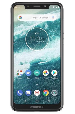 Smartphone Motorola One 64GB Dual Chip Android Oreo 8.1 Tela 5.9″ 2.0 GHz Octa-Core Qualcomm 4G Câmera 13 + 2MP (Dual Traseira) – Branco (Entregue por Shoptime)  – Black Friday 2018