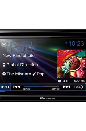 DVD Player Automotivo Pioneer AVH – 278BT Tela 6.2 ´ USB Entrada Auxiliar Bluetooth (Entregue por Americanas.com)  – Black Friday 2018