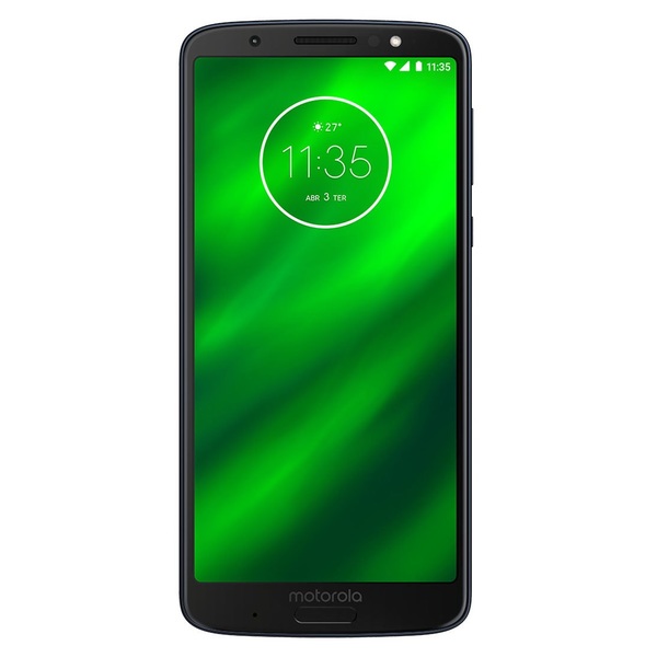 Smartphone Motorola Moto G6 Plus Dual Chip Android Oreo – 8.0 Tela 5.9" Octa-Core 2.2 GHz 64GB 4G Câmera 12 + 5MP (Dual Traseira) – Índigo (Entregue por Submarino )  – Black Friday 2018