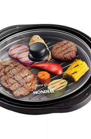 Grill Mondial Redondo Smart Grill 30 Preto (Entregue por Shoptime)  – Black Friday 2018