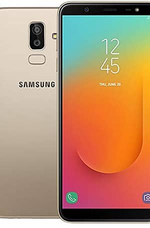 Samsung Galaxy J8 (32GB) J810M/DS – 6.0\” 18:9 Infintiy Display, 4G LTE Dual SIM Unlocked Phone with Face Unlock, Dual Camera\s, Finger Print Sensor (Gold)