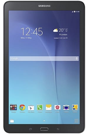 Tablet Samsung Galaxy Tab E T561M 8GB Wi-Fi 3G Tela 9.6" Android 4.4 Quad-Core – Preto (Entregue por Submarino )  – Black Friday 2018