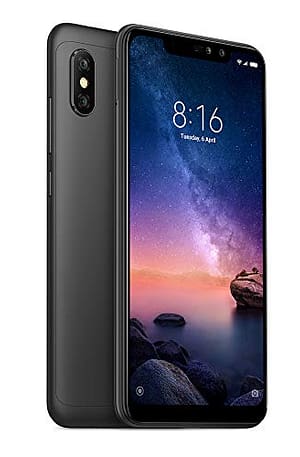 Xiaomi Redmi Note 6 Pro 64GB / 4GB RAM 6.26\” Dual Camera LTE Factory Unlocked Smartphone Global Version (Black)